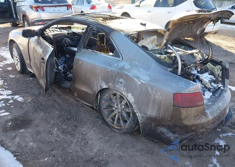 2016 Audi A5 2.0T Premium z USA, uszkodzony, nr VIN WAUM2AFR8GA003320